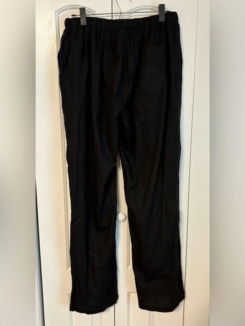Men's Black Drawstring Pants- 3XL